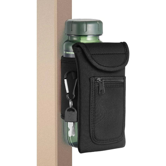 Magnetic Water Bottle Holder Water Bottle Holder Gym Accessories Water Bottle Holder with Key Pocket Mobile Phone SIM Card
