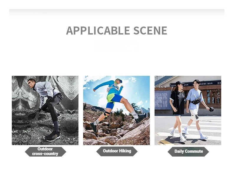 361 Degrees Men Running Shoes New Lightweight Soft Breathable Rebound Cushioning Non-Slip Outdoor Hiking Sneakers Male 672442208