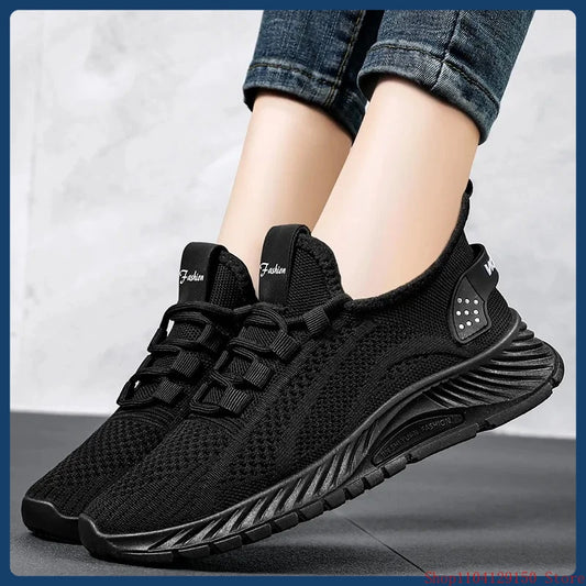 2025 Latest! Women's Breathable Ultra - light Mesh Hollow Sports Shoes - Stylish & Ideal for Casual Occasions