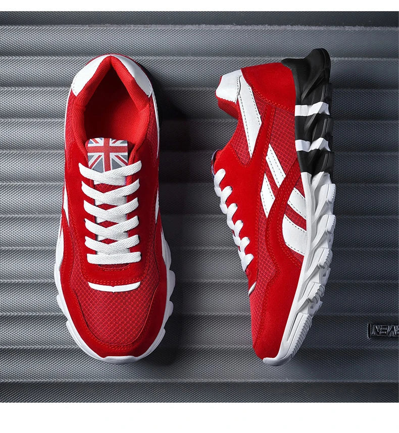 Men's Casual Sports Shoes Cushioning Women's Breathable Lightweight Sneakers for City Commute & Fitness Training Large Size