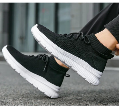 High Quality Men's Sneakers Mesh Casual Shoes Autumn 2024 New Breathable Men Shoes Tennis Male Flat Shoe Zapatillas Hombre