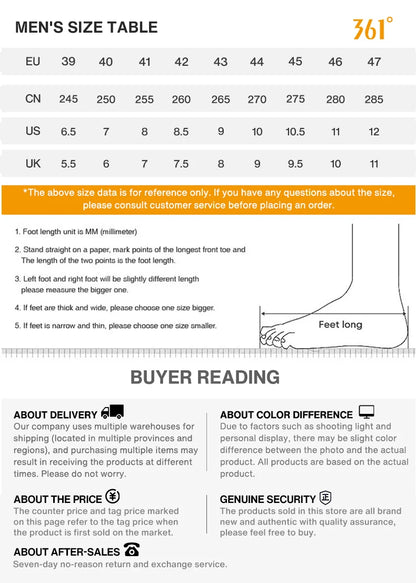 361 Degrees Fierce 5.0 Rainblock Men Running Shoes Anti Splash Rainproof Grippy Rebound Durable Flexible Male Sneakers 672532216