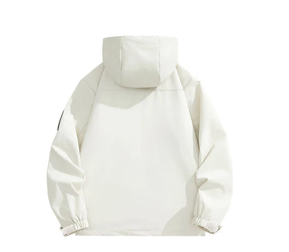 CHRLCK Men Women Hiking Jackets Waterproof Large Size Spring Autumn Windbreaker Camping Climbing Outdoor Coats Unisex