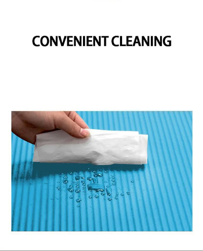 Thickened 15mm NBR Yoga Mat Double-sided Anti Slip Sports Fitness Mat Sports Yoga and Pilates Gymnastics Mat Fitness Equipment