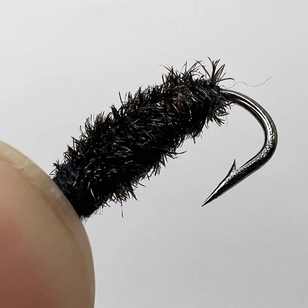 120pcs Fly Fishing hook Lures Kit Flies Dry Wet Nymph Streamers Fly Assortment With Fly Box Fly Fishing Assortment For fishing