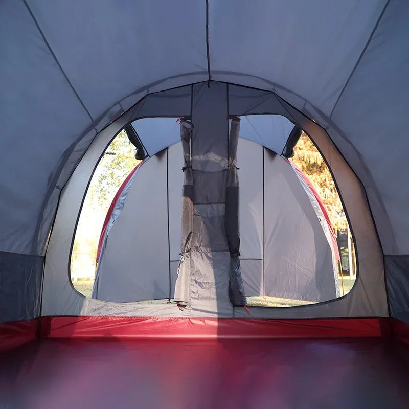 Motorcycle Hiking Tent Outdoor Camping Cloud Tourer Double Layers Motorcycle Storage 2 Man Tent  Ultralight Tent