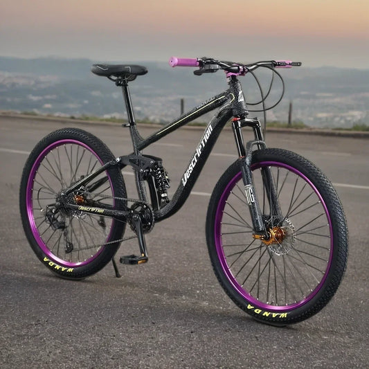 27.5 inch mtb soft tail mountain bike 9/10 speed Cross Country bicycle hydraulic disc brakes shock absorption Downhill bicicleta