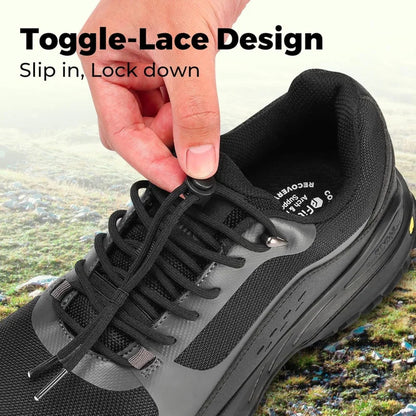 FitVille Men'S Extra Wide Walking Training Shoes Hiking Shoes Lightweight Casual Non-Slip Sports Shoes For Mountaineering