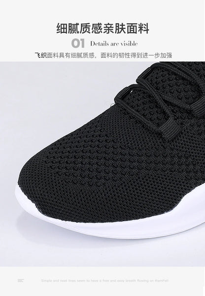 Non-slip Men's Women Lightweight Running Casual Tennis Shoes Breathable Comfortable Mesh Mama Gym Sneakers  zapatos de mujer