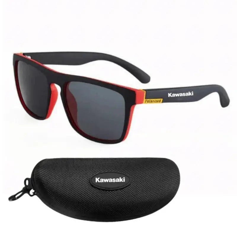 Fashion  Kawasaki Polarized Cycling Glasses Men's Women's Outdoor Sports Sunglasses Hiking Self Driving Climbing Fishing Glasses