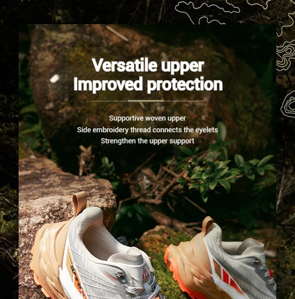 361 Degrees Yushan PRO Men Running Shoes Durable Hiking Cushioning Breathable Non-slip Outdoor Jogging Male Sneakers 672522250