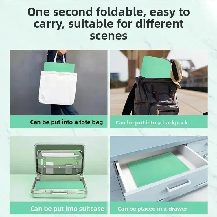 2025 new foldable Yoga Mat Eco Friendly TPE183*61*0.6cm Folding Travel Fitness Exercise Mat Double Sided Non-slip for Yoga