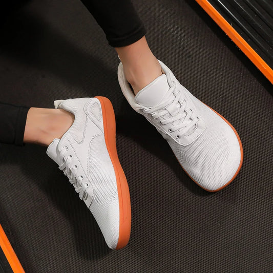 Men's and Women Wide Barefoot Shoes New 2025 Large Size 36-47 Outdoor Gym Training, Slow Running, Walking, Leisure Sports Shoes