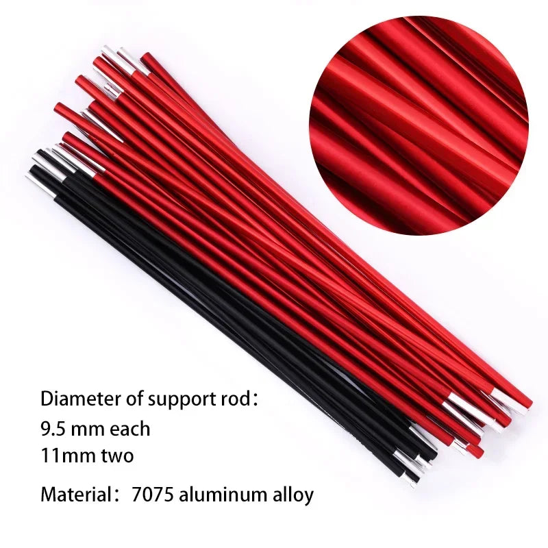 Motorcycle Hiking Tent Outdoor Camping Cloud Tourer Double Layers Motorcycle Storage 2 Man Tent  Ultralight Tent