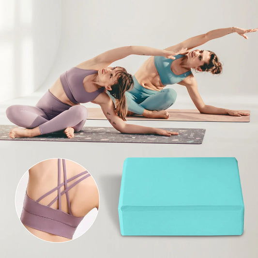 EVA Yoga Block Waterproof Yoga Balance Bricks Moisture-Proof High Density Yoga Blocks Body Shaping Yoga Blocks for Yoga Pilates