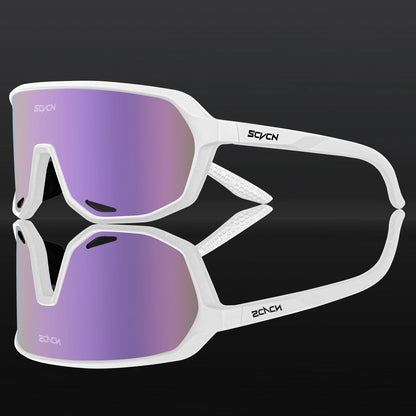 SCVCN Brand New Hiking Glasses Outdoor Sports Cycling Sunglasses UV400 Protective Glasses for Skiing Mountain Bike Accessories