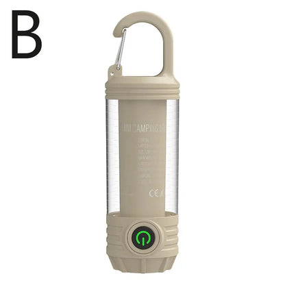 1000LM Super Bright Outdoor Hiking Fishing Tent Lamp 1200mAh Rechargeable Dual Light Source Tent Light Outdoor Camping Lantern