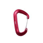 1/2Pcs Outdoor Multi-Function Climbing Hook Aluminum Alloy Camping Rock Climbing Safety D-Type Spring Hook Climbing Hook