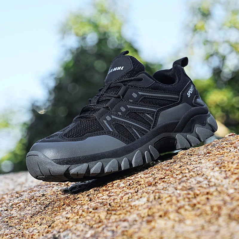 Women Men Hiking Shoes Outdoor Trekking Sports Climbing Camping Boots Non-slip Waterproof Walking Jogging Trainers Sneakers