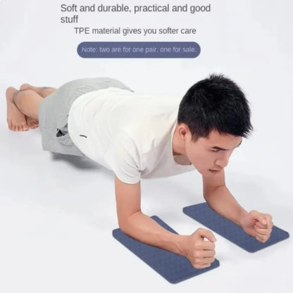 2Pcs Yoga Exercise Workout Knee Pad Cushion Portable Non-slip Gym Mat Pad for Elbow Leg Arm Balance Exercise Pilates Accessories
