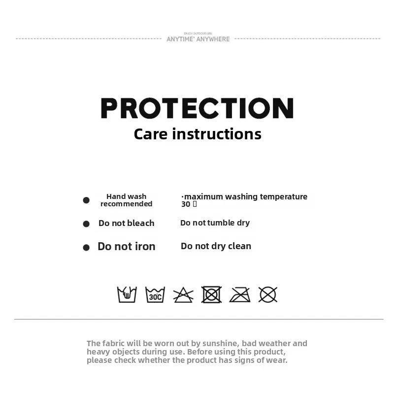 3-in-1 outdoor raincoat Hooded sleeve waterproof poncho Camping hiking Raincoat tent motorcycle rain cover