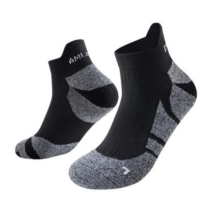 Professional Marathon Running Sock Men Women Sports Fitness Outdoor Thickened Cushioned Short Tube Low Cut Boat Ankle Socks