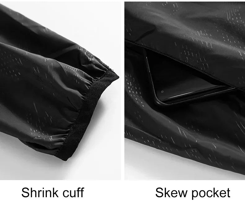 Camping Waterproof Jacket Men Women Windbreaker Men Raincoat Rain Jacket Men Waterproof Hiking Climbing Clothes Sun Protection