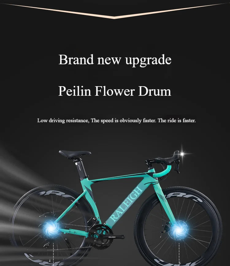 2025 Competitive Road Bike 14/16/18 Speed Lightweight Multi-performance Bicycle Oil Pressure Disc Brake Speed Change Bicicleta