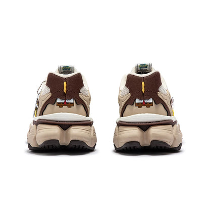 361 Degrees Men Casual Sports Shoes Summer Mesh Breathable Outdoor Comfortable Retro Light Thick-soled Male Sneakers 672436773