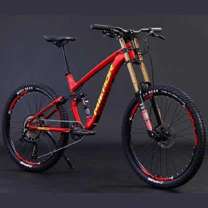 26/27.5 inch downhill bike dual shock absorption gravel bike 11 speed soft tail mountain bike adult hydraulic brake bicycle