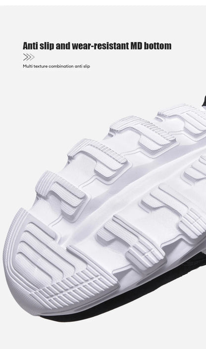 Men's Casual Sports Shoes Cushioning Women's Breathable Lightweight Sneakers for City Commute & Fitness Training Large Size