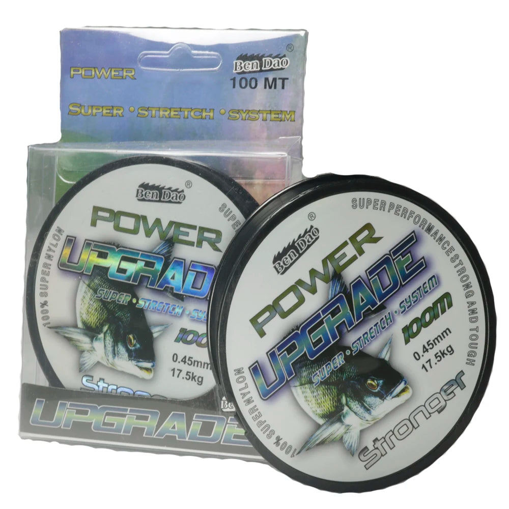 100M  Carp Green Nylon Fishing Line Super Strong Monofilament line Japanese Material Saltwater Carp Fishing leader line