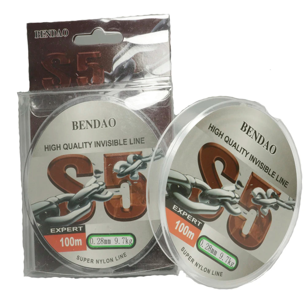 100M  Carp Green Nylon Fishing Line Super Strong Monofilament line Japanese Material Saltwater Carp Fishing leader line