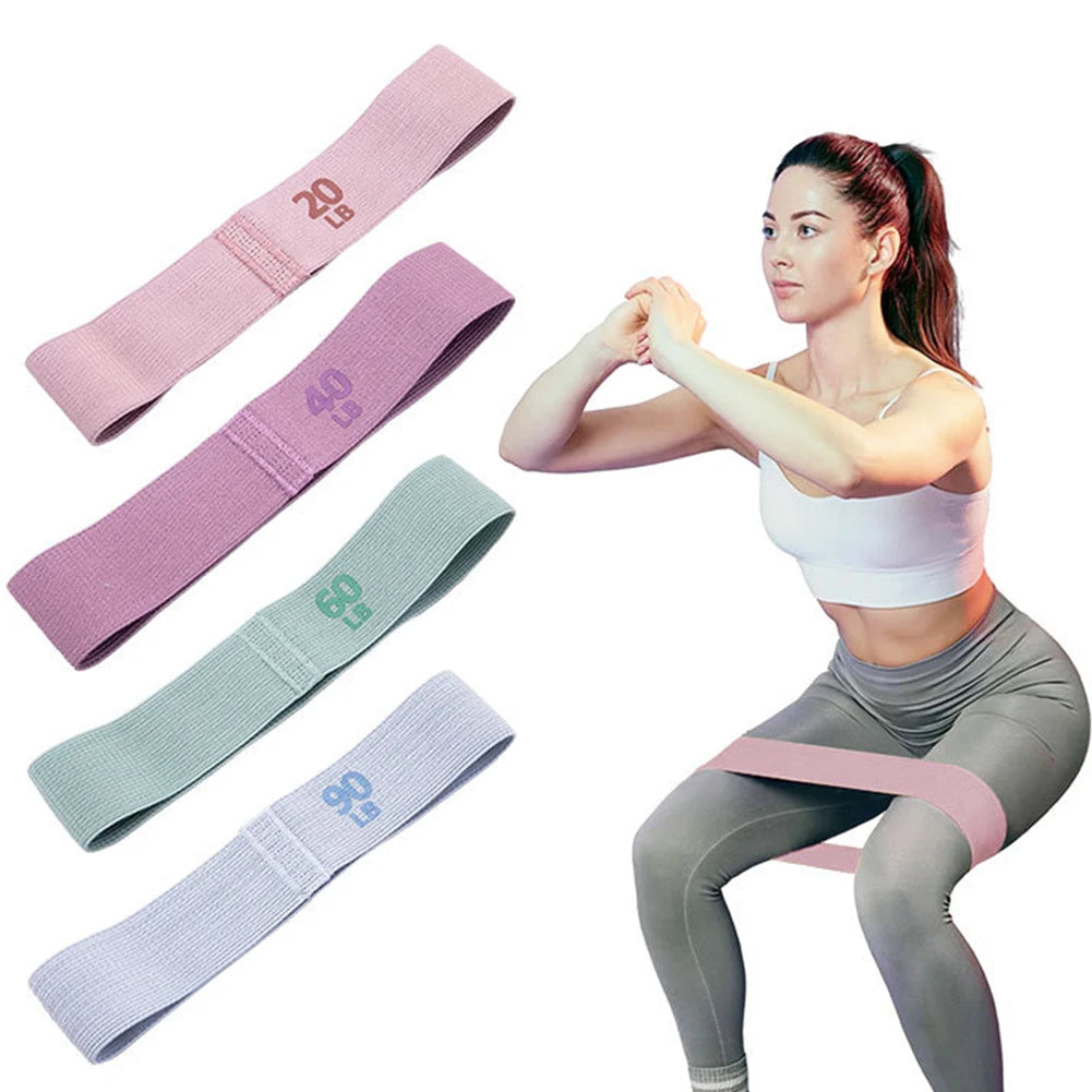 1-3PCS Resistance Hip Booty Bands Glute Thigh Elastic Workout Bands Squat Circle Stretch Fitness Strips Loops Yoga Gym Equipment