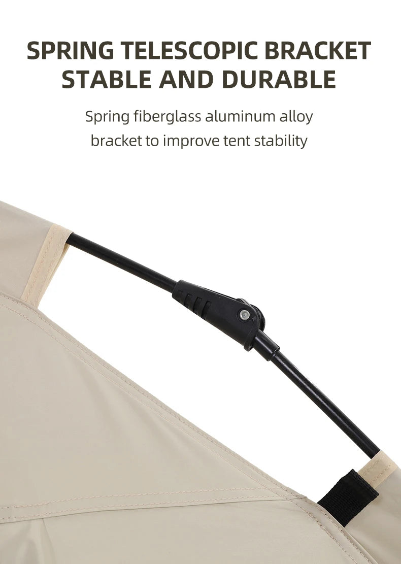 GOLDEN CAMEL 2-3 Persons Camping Tents Outdoor Portable Folding Automatic Tent Travel Rainproof Camping Equipment Beach Canopy