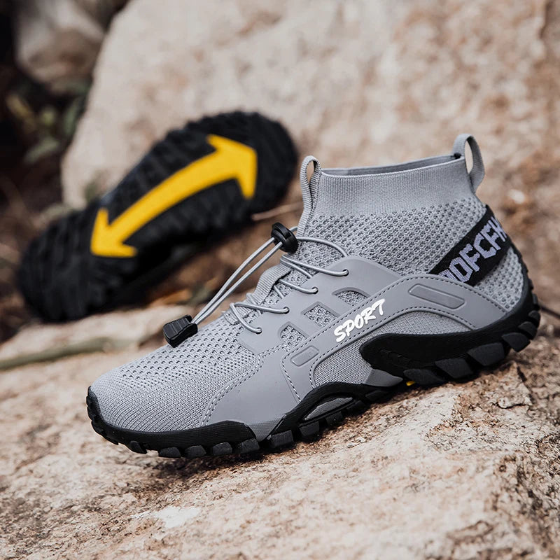 Men's and Women's Hiking Shoes, High Breathable Mesh Boots, Comfortable, Quick-drying, Hiking, Suitable For Travel And Leisure