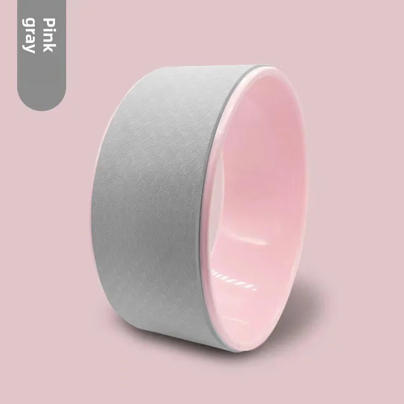 TPE Yoga Wheel - High-Density Eco-Friendly Fitness Equipment for Pilates Backbend Support Massage and Relaxation Pilates Yoga