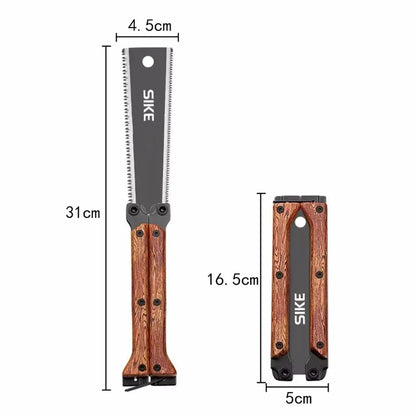 Double-Sided Folding Saw Gardening Pruning Saw Outdoor Camping Industrial Grade Anti Slip and Durable Manual Hardware Tool