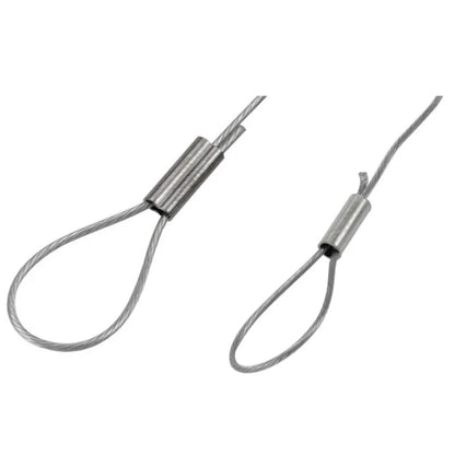 250-500pcs/Box Single/Double Barrel Crimping Sleeves Fishing Line Wire Leader Round Copper Tube Connectors Mixed Copper Tubes