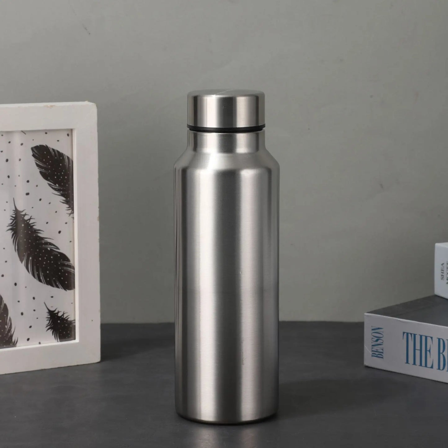 1000ml Stainless Steel Water Bottle  Insulated Vacuum Flask Double Wall Thermal Cup Keep Cold Hot Sports Kettle Gift for Friends