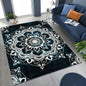 2026 Rainbow Mandala Flower Chakras Yoga Bohemia Art Rug for Bedroom Living Room Sofa Home Doormat Decor,Kid Non-slip Floor Mat