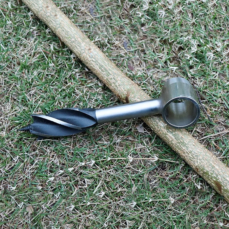 Outdoor Survival Auger Wrench Drill Woodworking Hand Tools For Wild Life Jungle Crafts Camping Bushcraft Drilling Accessories