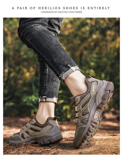 Women Men Hiking Shoes Outdoor Trekking Sports Climbing Camping Boots Non-slip Waterproof Walking Jogging Trainers Sneakers