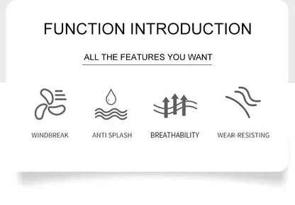 Camping Waterproof Jacket Men Women Windbreaker Men Raincoat Rain Jacket Men Waterproof Hiking Climbing Clothes Sun Protection