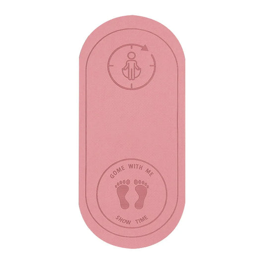 TPE Yoga Mat Extra Wide and Thick 6mm 8mm 10mm Indoor Silent Shock Absorption Non-slip Grip for Exercise Fitness Jump Rope Yoga