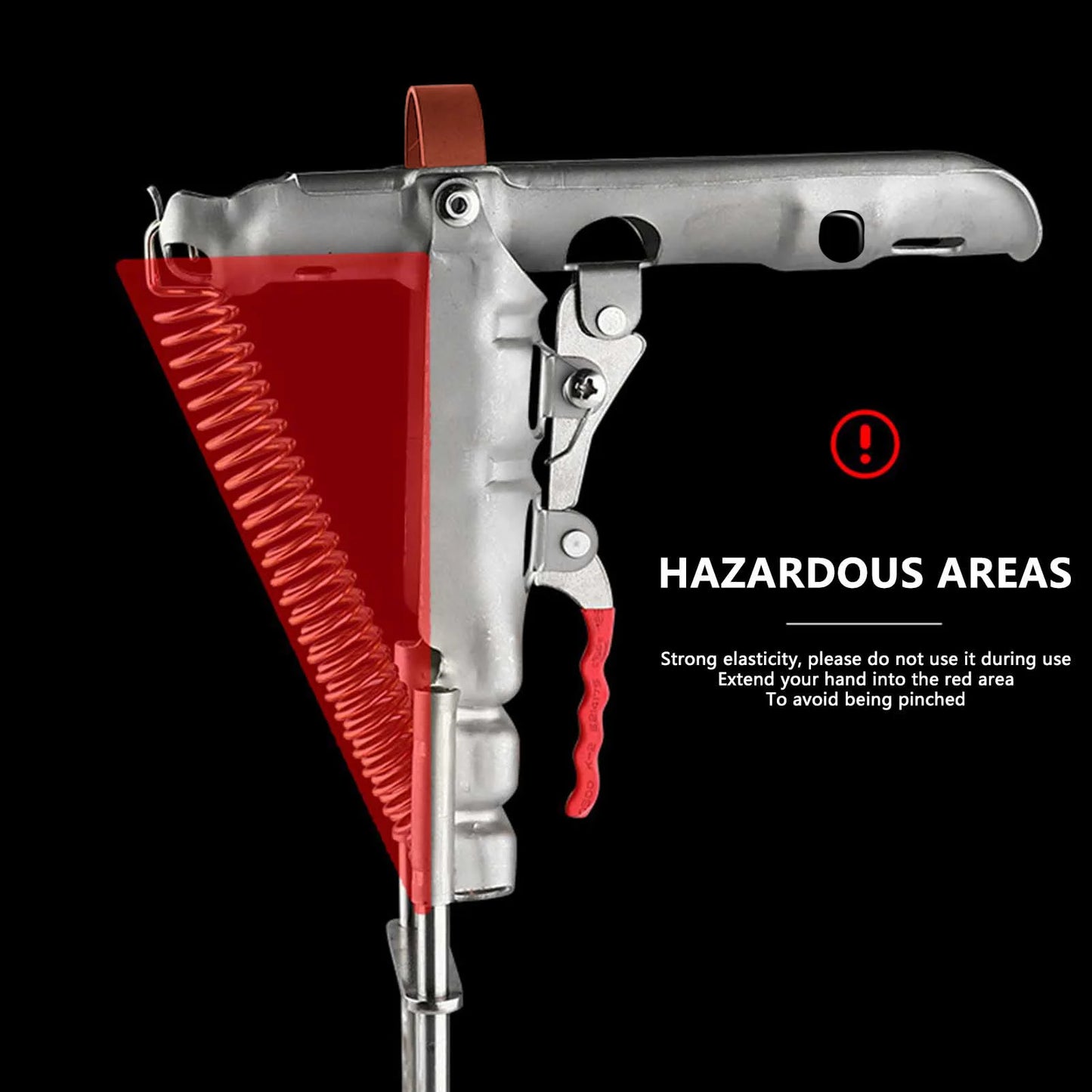 35*17cm Stainless Steel Fishing Rod Stand Holder Bracket Automatic Spring Dismantle Rod Holders for All Fishing Rods