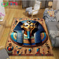 Egyptian Pharaoh- goddess-Runes Printed  Carpets Living Room Anti-Skid Area Rug Kids Bedroom Mats Yoga Mat Large Carpet Decor