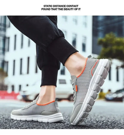 Men Shoes Summer Sneakers Mesh Running Shoes Lightweight and Breathable Sneakers For Men Tenis Sports Shoes