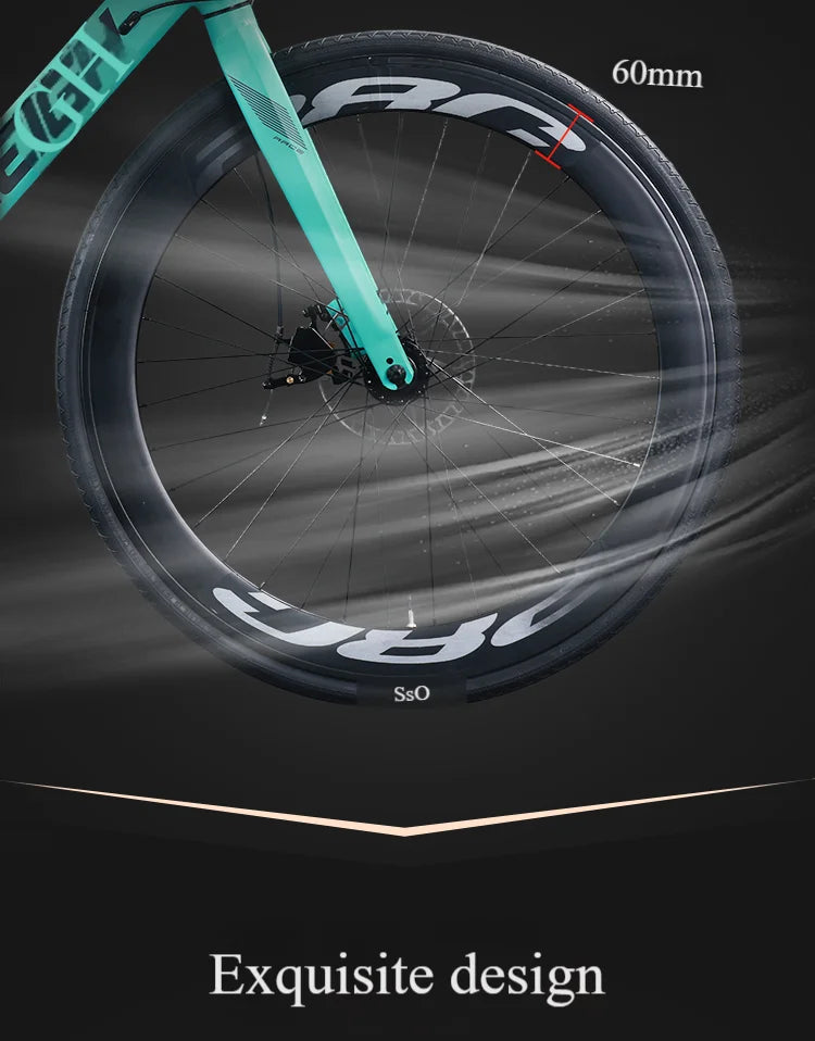 2025 Competitive Road Bike 14/16/18 Speed Lightweight Multi-performance Bicycle Oil Pressure Disc Brake Speed Change Bicicleta