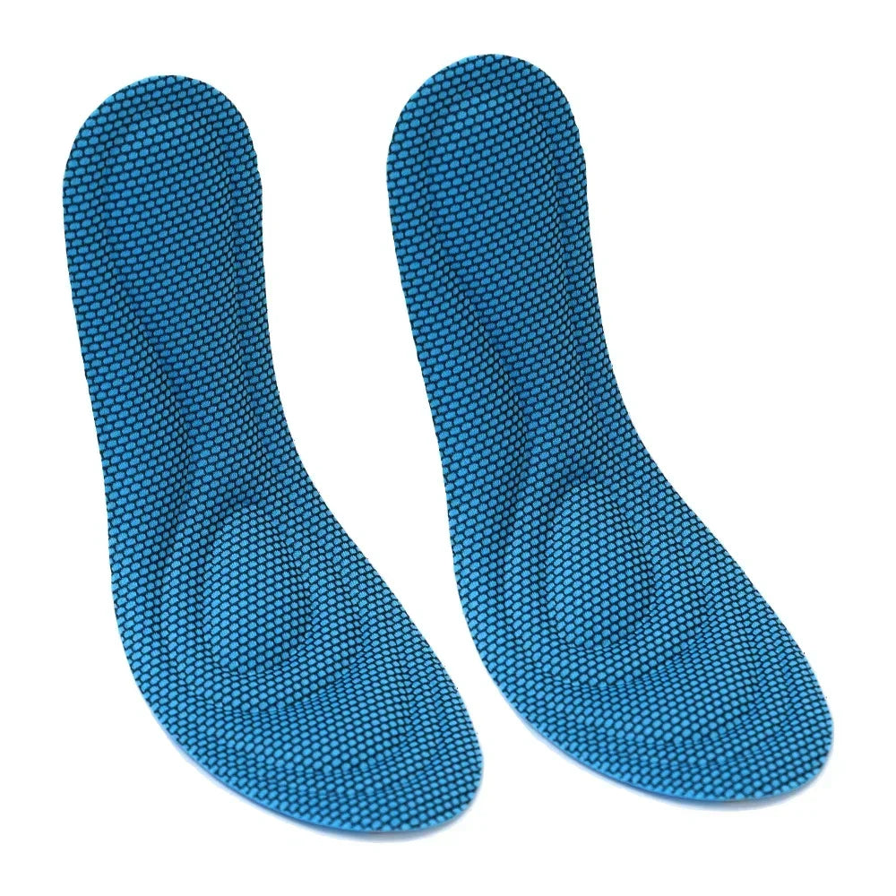 2/4pcs Memory Foam Orthopedic Insoles Shoes Men Women Nano Antibacterial Deodorization Insole Sweat Absorption Running Cushion